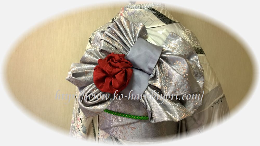 振袖用創作帯結び●スライドショー