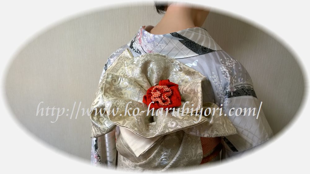 振袖用創作帯結び●スライドショー