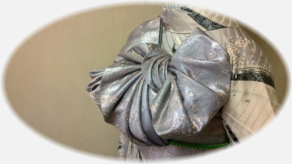 振袖用創作帯結び●スライドショー