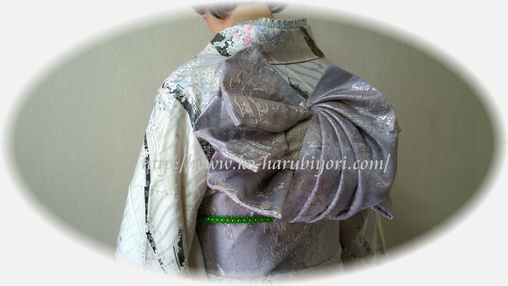 振袖用創作帯結び●スライドショー